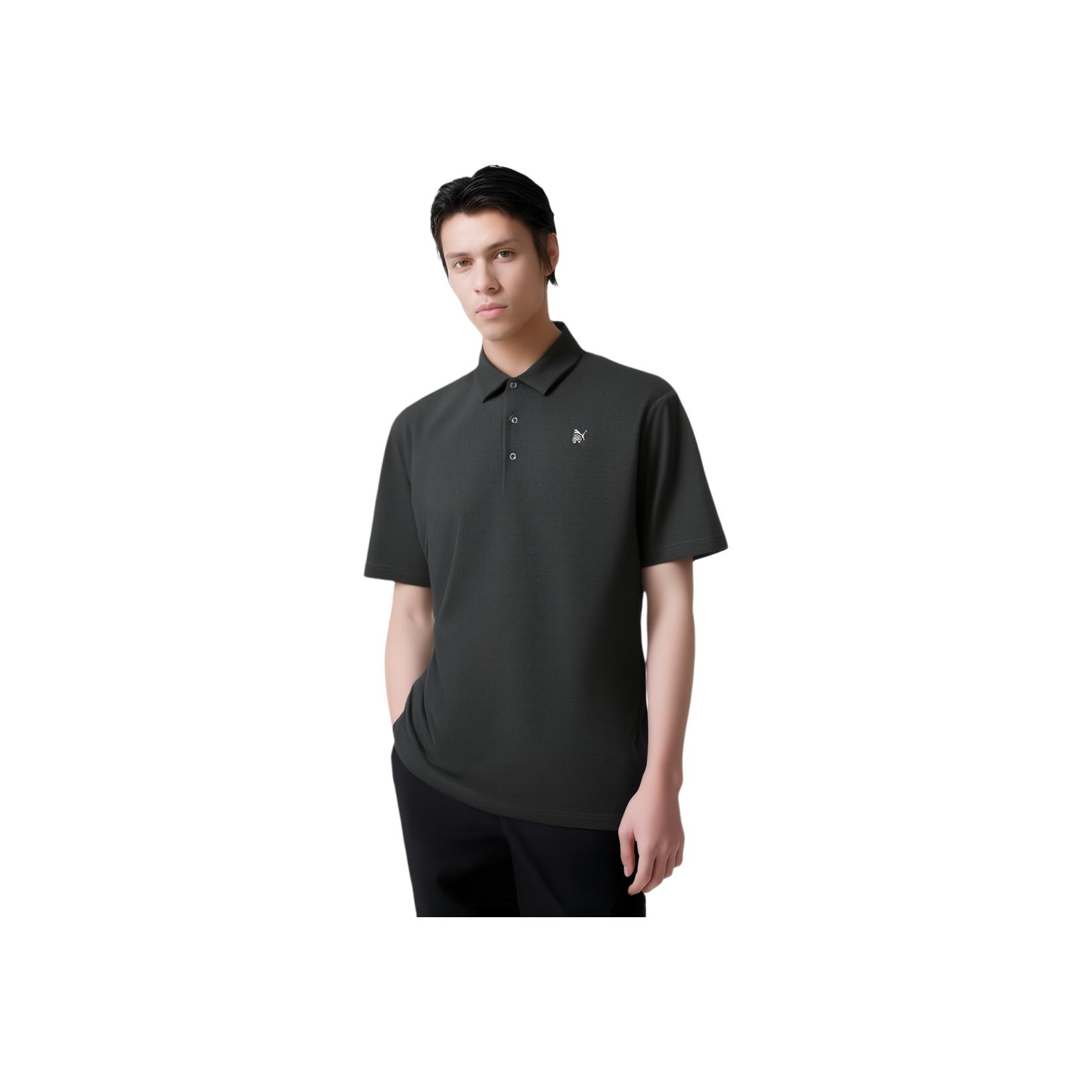 Puma X Reigning Champ Golf Sports Casual Short Sleeve Polo Shirt Men tops 633029-02 M