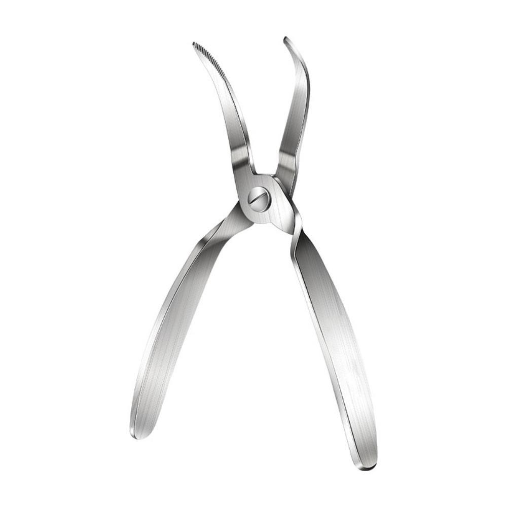Curved Tip Chicken Claw Deboning Forcep 304 Stainless Steel Chicken Bone Scissors  Poultry