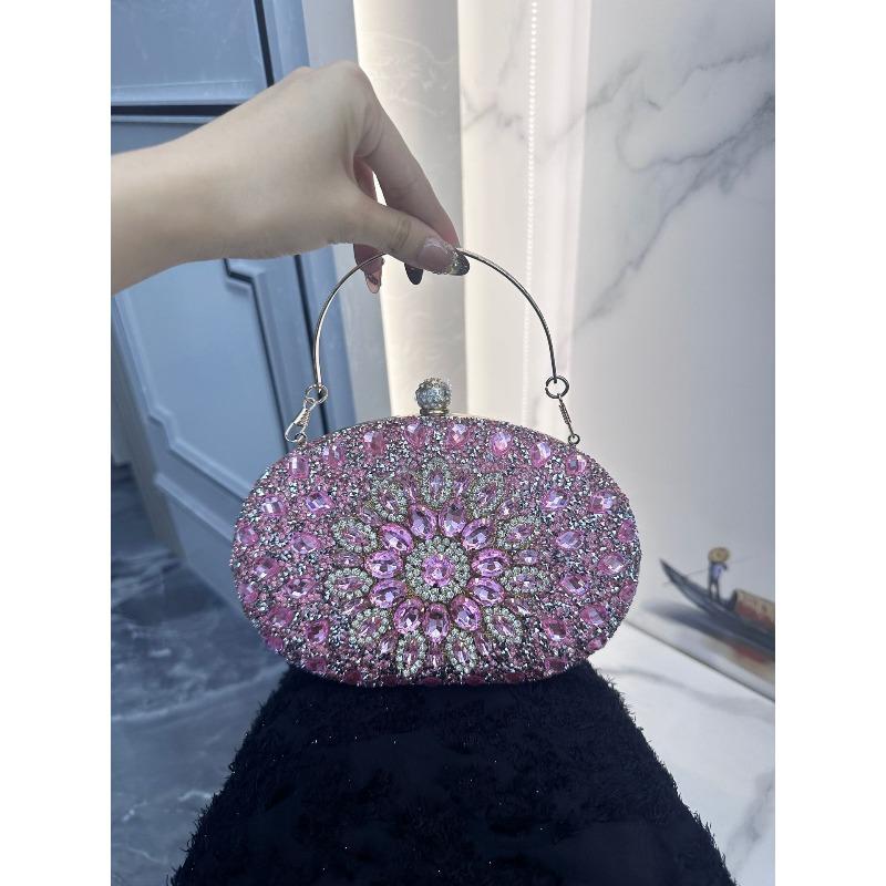 Popular Sunflower Dinner Bag Ladies Banquet Clutch Bag Handbag Dress Evening Bag Diamond Bag