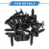 25 Pcs Car Fender Liner Splash Shield Bumper Cover Screw for Honda Accord