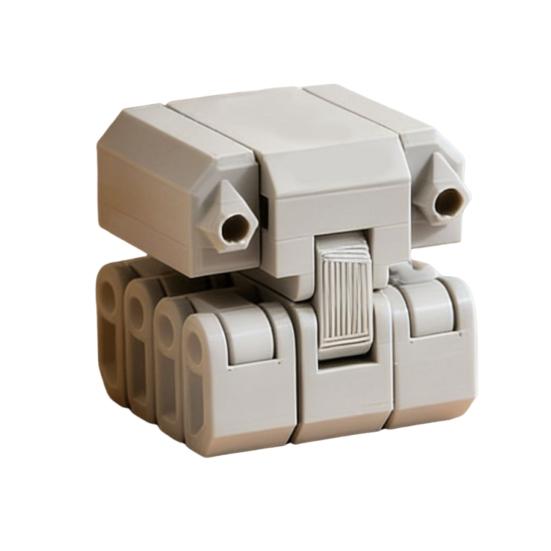 3D Printed Transforming Robot Toy Multi-Joint Movable Robot Fidget Toy Stress Relief Robot
