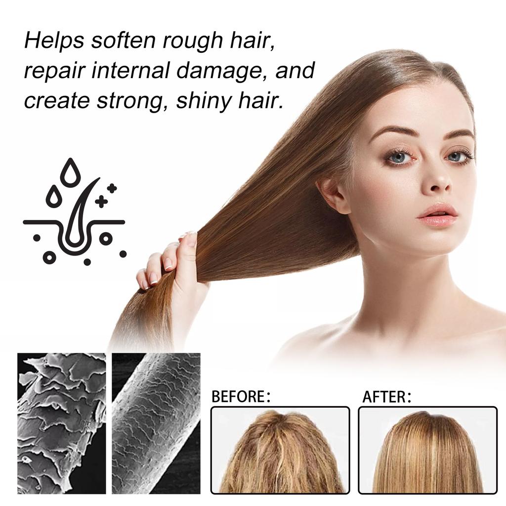 Acondicionador: Suave, Brillante, Nutritivo, Hidratante, No graso, Repara el encrespamiento y las puntas abiertas, Cuida el cabello