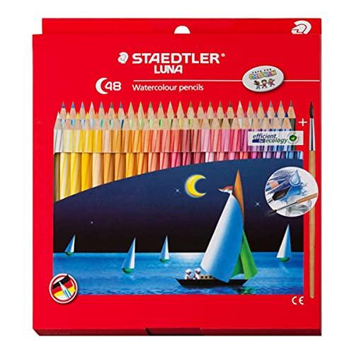 STAEDTLER Luna Watercolor Pencils (48 Colors) [Parallel Import]