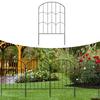 Garden Fence Panel Picket Edging Section Panels Metal Coated Animal Barrier for Wedding Prop Outdoor Backyard Porch Restaurant