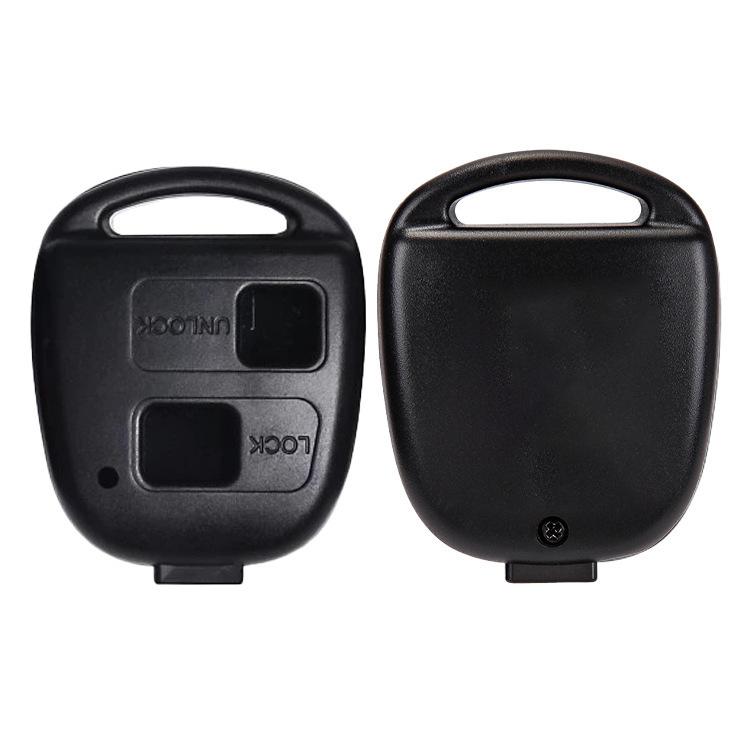 Car Remote Key Shell Case For Toyota Lexus Prado 2 3 Button Replacement Fob Cover Durable Abs Plastic Parts Repair Tool