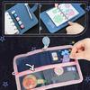 Travel Notebook Retro Notebook Colorful Page Binder Notebook Sweet Clovers Notebook Office School Supplies for Students