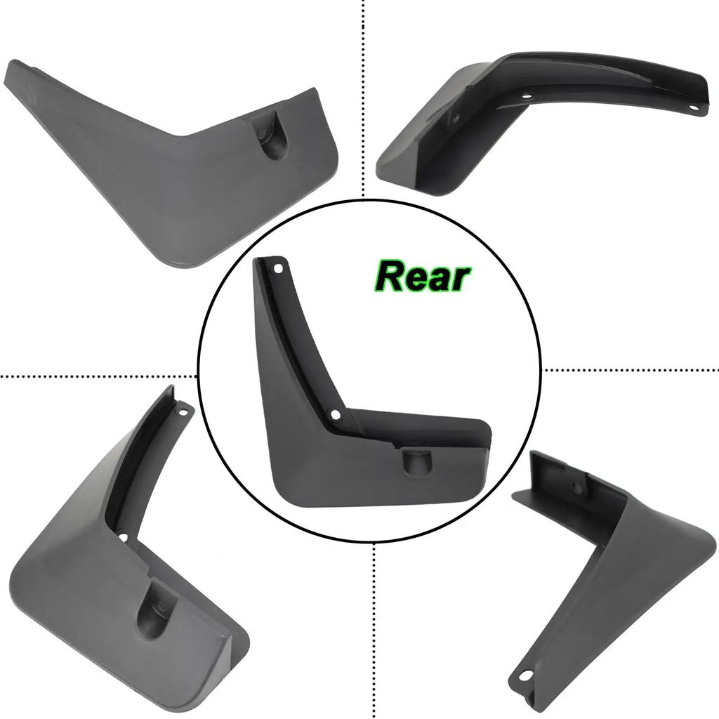 Splash Guards For Ssang Yong Ssangyong Korando C300 4th Gen Mudflaps Mud Guards Flaps Fender Front Rear Styling