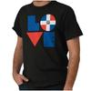 Love Dominican Republic Patriotic Flag Color Womens or Mens Crewneck T Shirt Tee