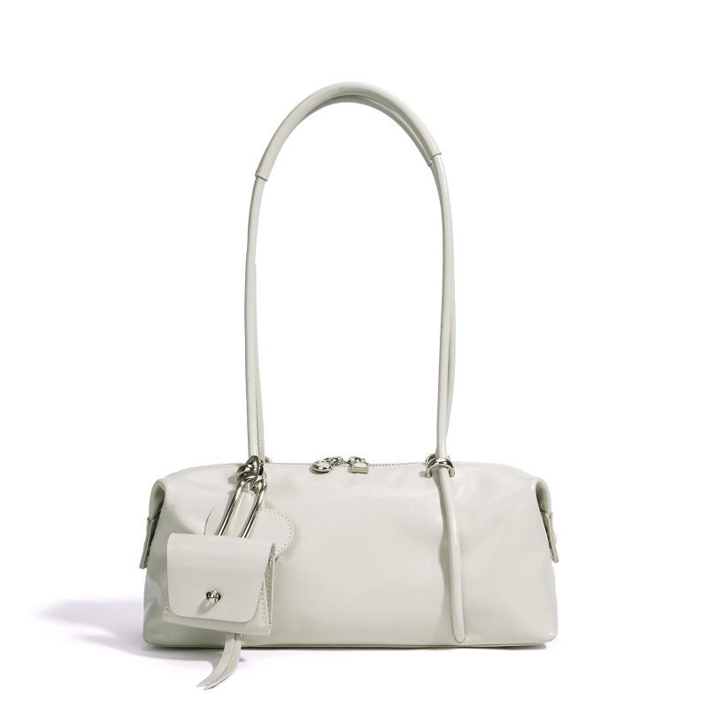 First layer cowhide pillow bag underarm shoulder bag women's large capacity summer fashion niche high-end leather women's bag