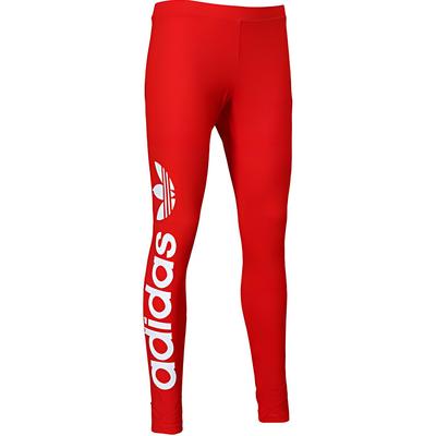 Originals Sports Lifestyle Serie Casual Mode Ademend Comfortabel Sport Lange Broek Dames onderkleding Rood AY8108