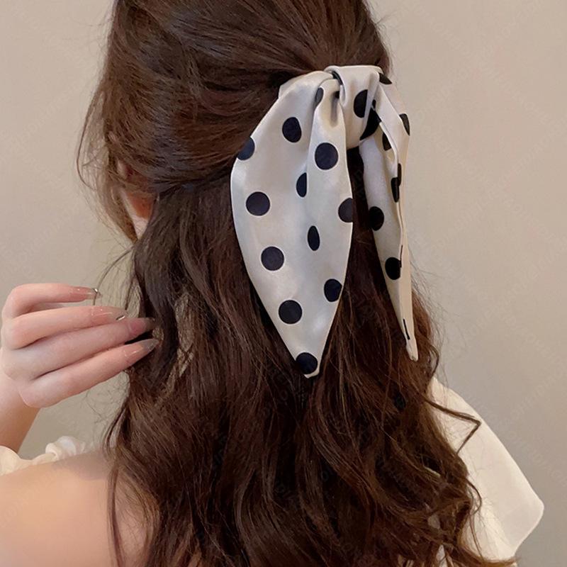 Liu Yifei Rose-Themed Bow Claw Clip for Women 2024