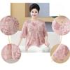 Women's Plus Size Blouse Summer Half Sleeve T-Shirt Loose Print Blouse