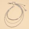 Versatile Geometric Metal Star Waist Chain with Tassels - Hip Hop Punk Style for Women