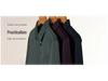 Men's Winter Long Sleeve Polo with Mulberry Silk Lapel, Fleece-Lined, Thickened Business Casual Shirt