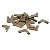 100pcs Bronze Metal Corner Protector Vintage Corner Guards Photo Album Corner Protector  Notebook