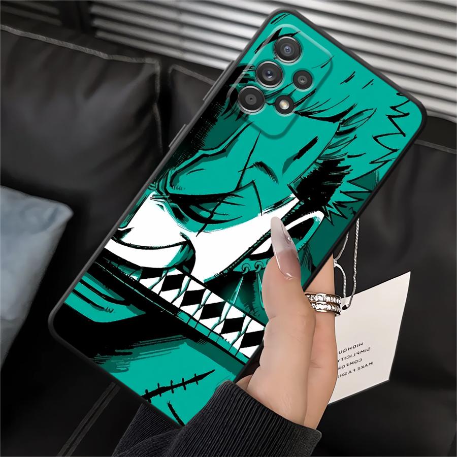 Case for Samsung Galaxy A03 A10 A20 A01 A02 A50 A70 A30 A40 A06 Note 20 Ultra 9 10 A04 A05 Soft Back Phone Cover Cool Anime
