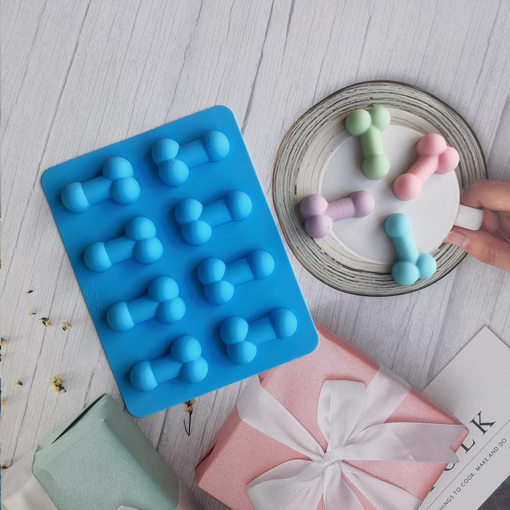 Cake Mold Dick Ice Cube Tray Silicone Mold Soap Candle Moulds Sugar Craft Tools Chocolate Mould Mini Ice Cream Forms