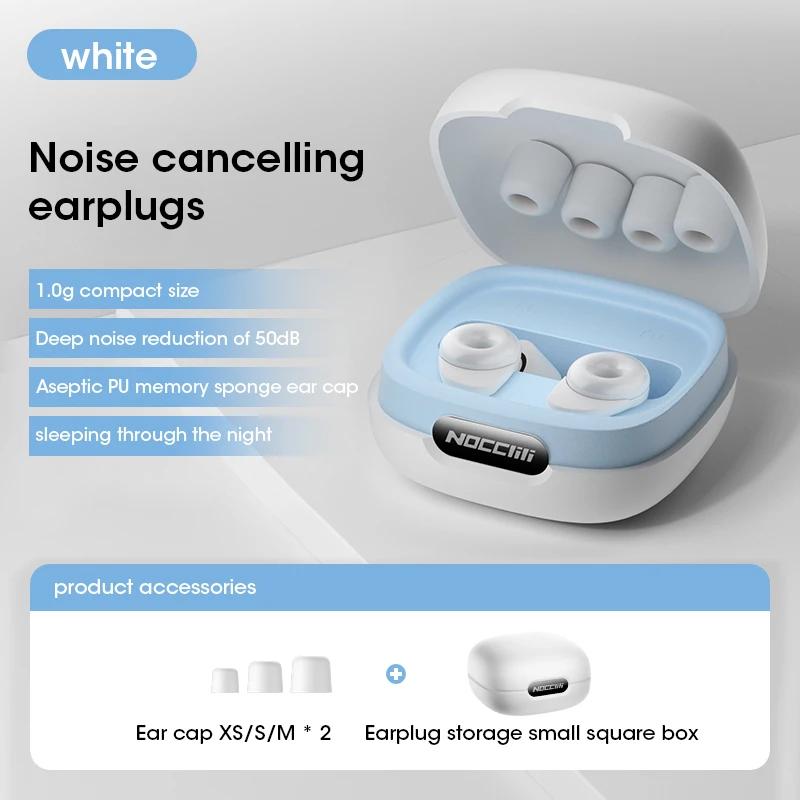 Quiet Ear Plugs for Sleeping Noise Reduction Super Soft Reusable Hearing Protection Anti Noise Earplugs for Concerts Travel Work