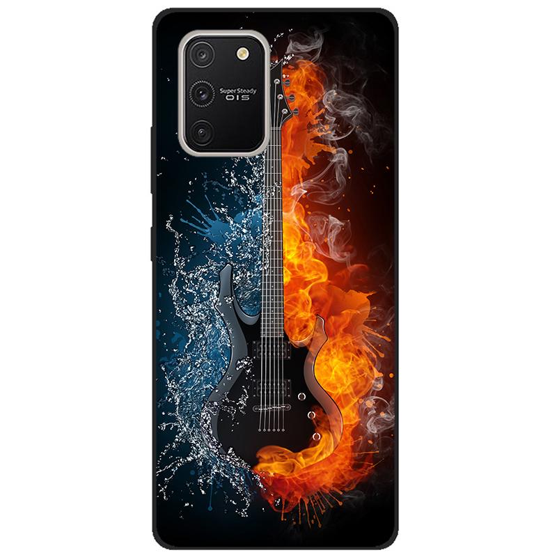 For Samsung Galaxy S10 Lite Case G770F Silicone Black Soft Back Cover for Samsung S10 Lite Case 2020 TPU S10Lite Cover S 10 Lite