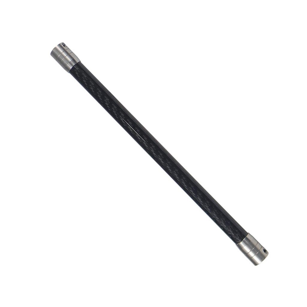 Carbon Fiber Extension Rod With 1/4 Threaded Mount Stainless Steel 3 Size Option Slip Proof Grip Photography Tool