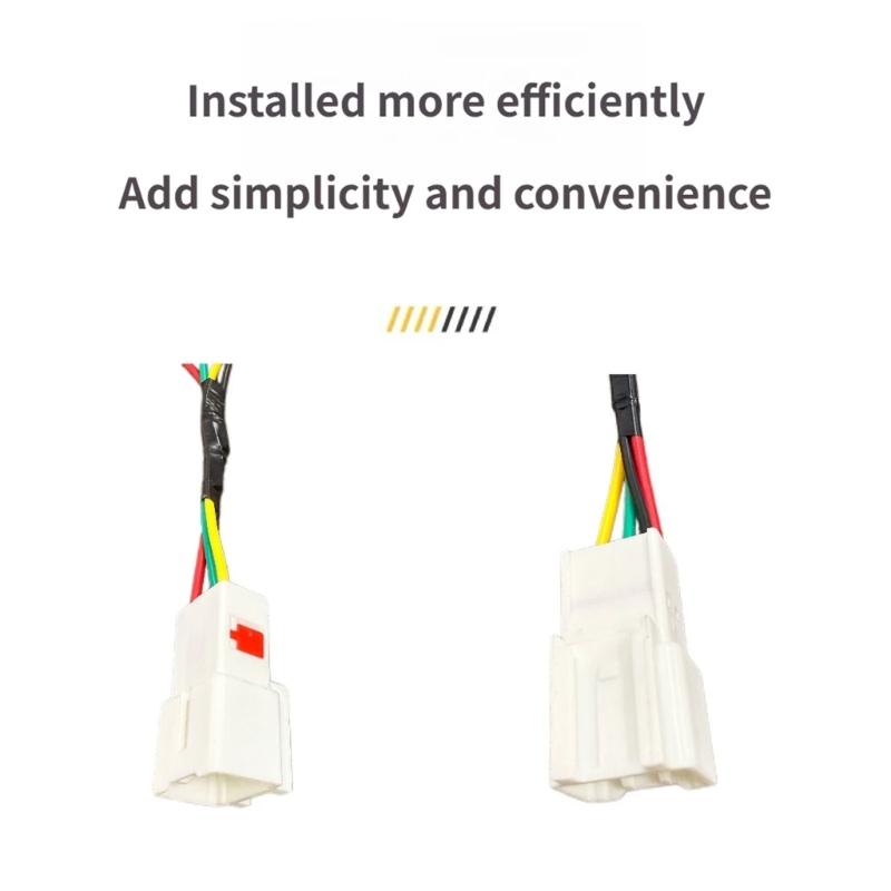Shock Resistant Auto Rear Light Electrical Connector And Wire Harness 92451-4C500 For Smooth Installation