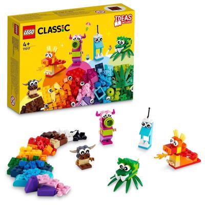 LEGO Classic Monster 11017 Spielzeugbausteine Geschenk Schmuck Basteln Jungen Mädchen 4 Jahre und älter