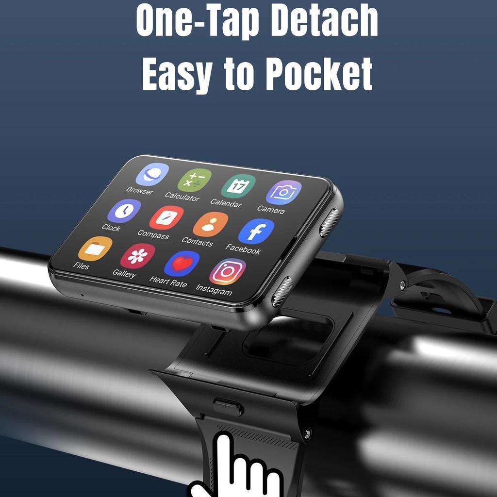 4G Android 11 Smart Watch 2.88'' Touch Screen 4GB 64GB GPS WiFi SIM Watch Phone