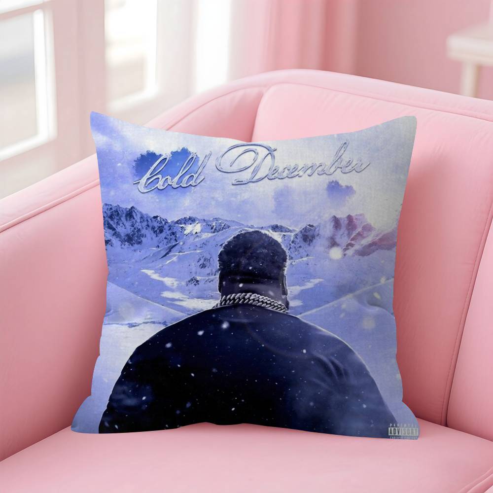 Hip Hop Rapper Rod Wave Pillow Cover Sofa Cushion Cover Home Room Decoration Children Gift