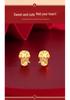 Teqia Zodiac Horse Earrings for Women - S925 Sterling Silver Chinese National Trend