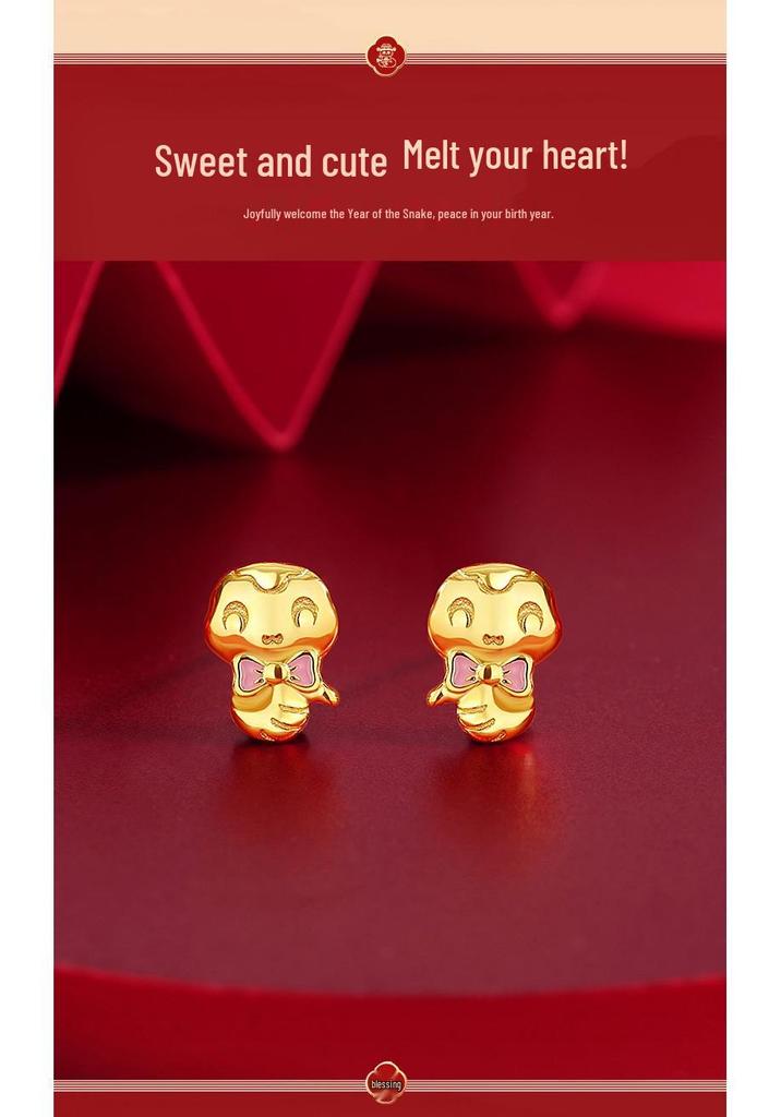 Teqia Zodiac Horse Earrings for Women - S925 Sterling Silver Chinese National Trend