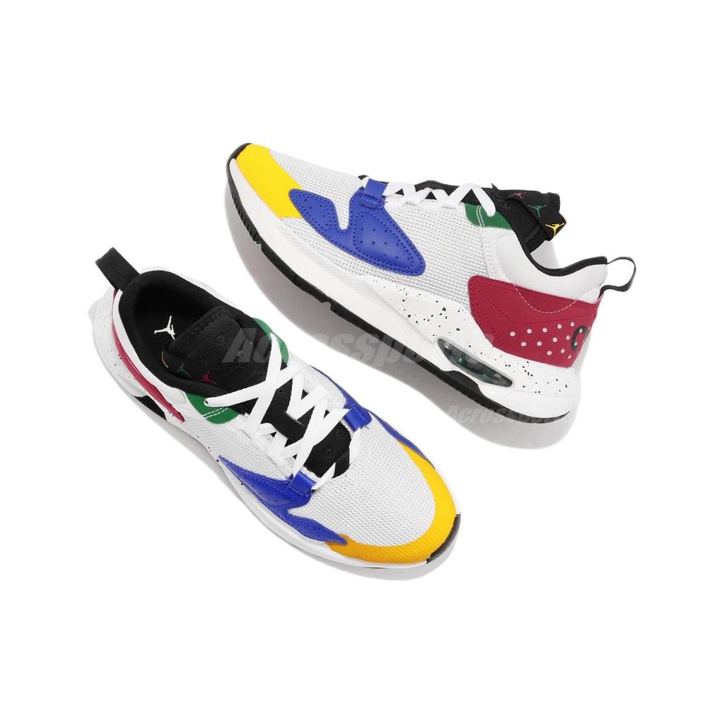 Air Jordan Air Cadence GS Olympics Rings Kids Sneakers Multi-Color White Black CQ9233-101