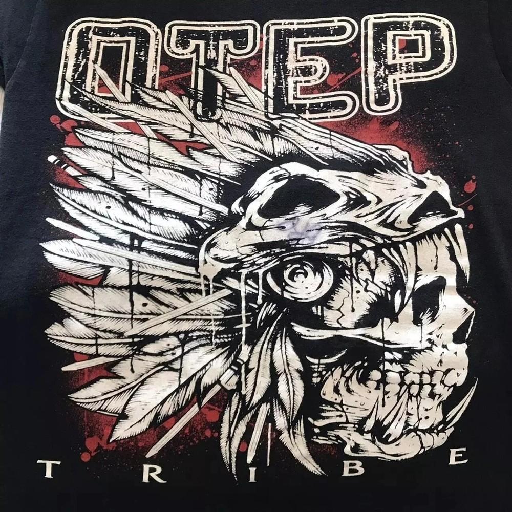 Новая Популярная Черная Футболка Группы Otep Хлопковая Полный Размер Унисекс Унисекс Футболка XL