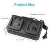 1Pcs 2 Ways Lithium Battery Fast Charger  For Makita 18V 21V Battery BL1415/1815/1830/1850
