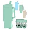 Cylinders Ice Tray Mold with Lid Practical Ice Maker for Insulated Drinkware