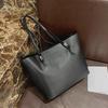 Handbag PU Bag for Girl Women Large Capacity Shopping Bag Versatile Shoulder Bag