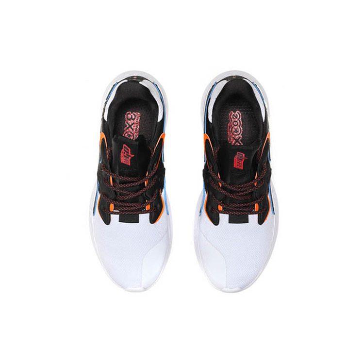 Li Ning EazGo Non Slip Lightweight Low Top Casual Shoes Men's White Black AREP009-1