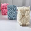Owl Candle Silicone Mold Handmade Soap Moulds for Candle Making DIY Resin Crafts Rose Scented Candle Resin Mold