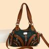 Borsa a tracolla e tote in morbida pelle lavata da donna - Multifunzionale, Casual, alla moda, in PU