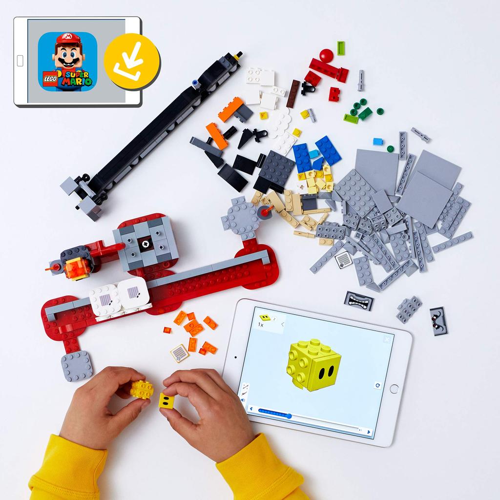 Toys R Us Exkluzivní LEGO Super Mario 71376 Challenge Dossun's Heart-bušení