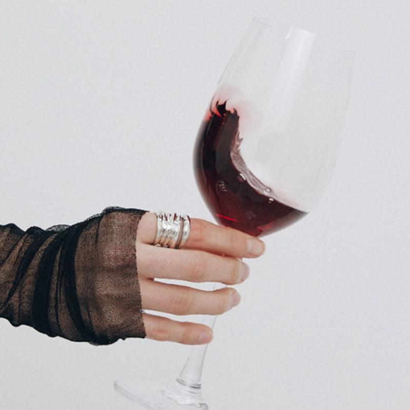 LUMIAH BOLD QUIET RIPPLE RING