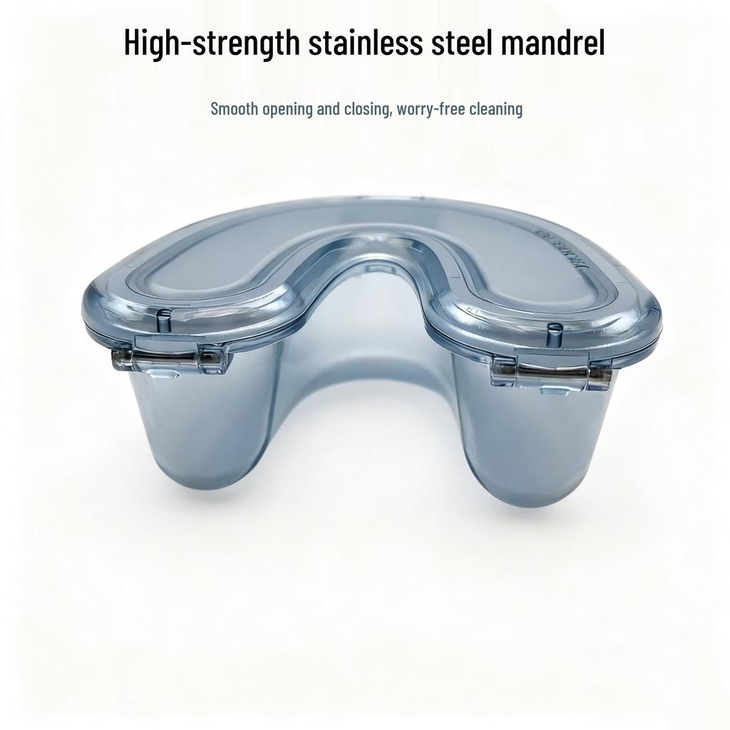 Portable U-shaped Orthodontic Retainer Storage Box for Adults & Children