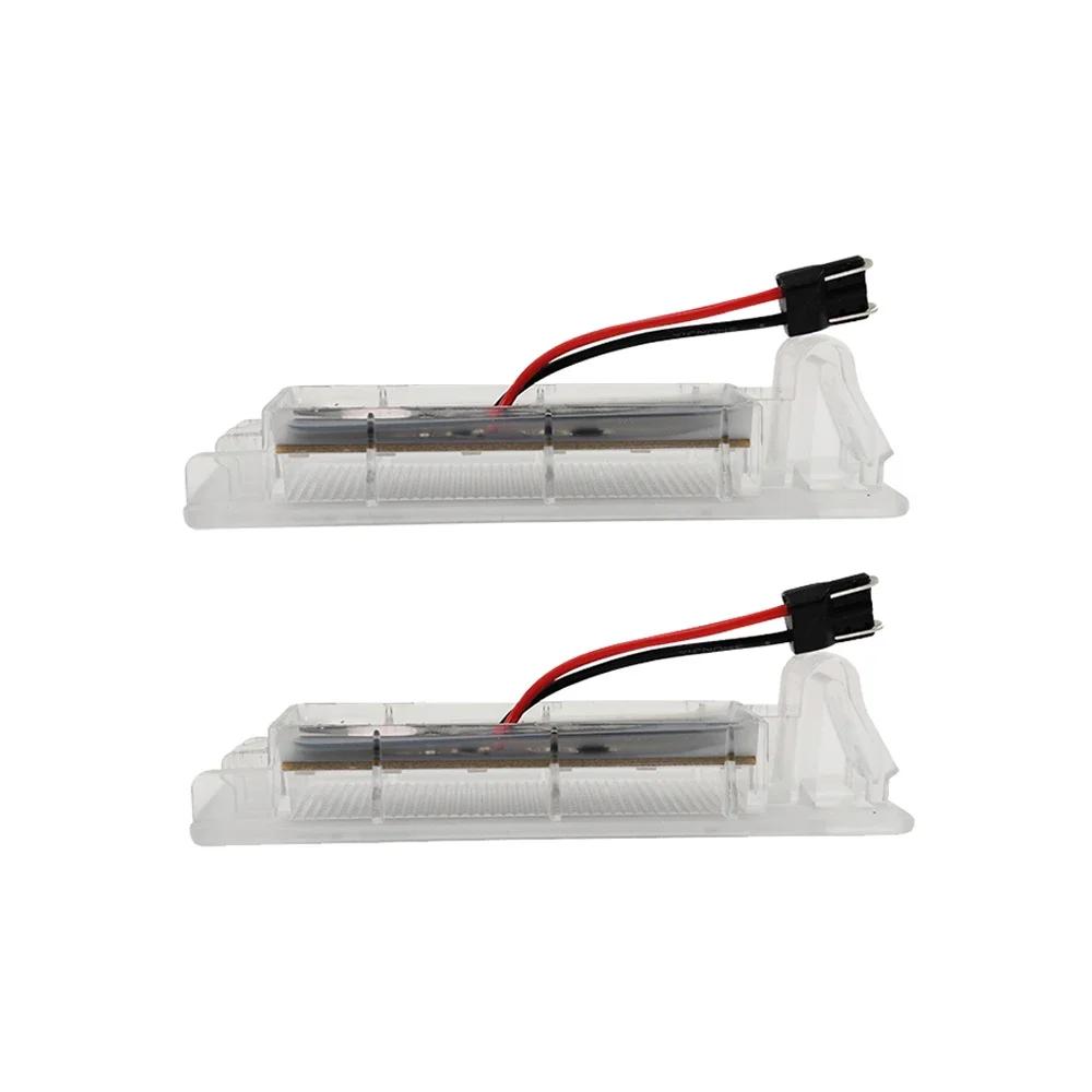 2st Vit LED-nummerskyltljus Nummerskyltslampa För Kia Forte Koup 2-Dörrar 2009 2010 2012 2013 2014 2015 2016 2017