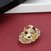 Prsten z pryskyřice dutý Arabesque Women Jewelry Open Free Size Arab Wedding Bijoux