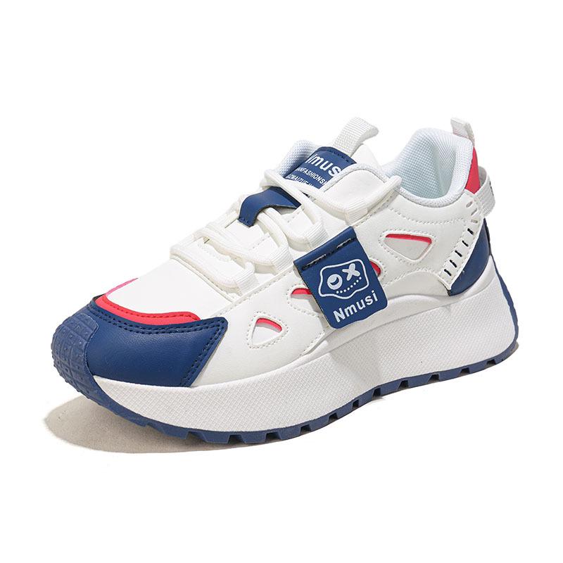 2025 Autumn Women's Casual Hidden Heel Chunky Sole Korean Style Dad Sneakers