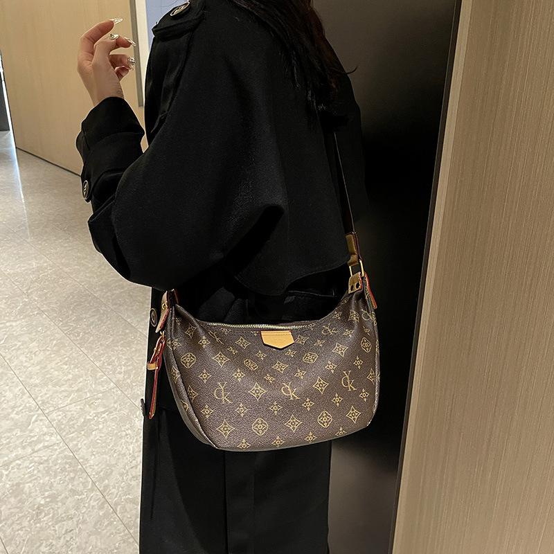 Premium Bag Women's Large-capacity Dumpling Bag New Fashionable Versatile Underarm Shoulder Bag Oblique Span Bag