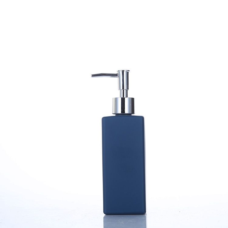Modern Hand Sanitizer Glass Soap Container Home Hotel Make-up Remover Shampoo Collection Bottle Bathroom Decoration Accessories