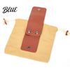 Hiking Accessories for Camping Waxed Canvas Foraging Bag Adjustable Belt Buckle Fastening Pouch Fruit Picking Bag Collapsible Drawstring Harvesting