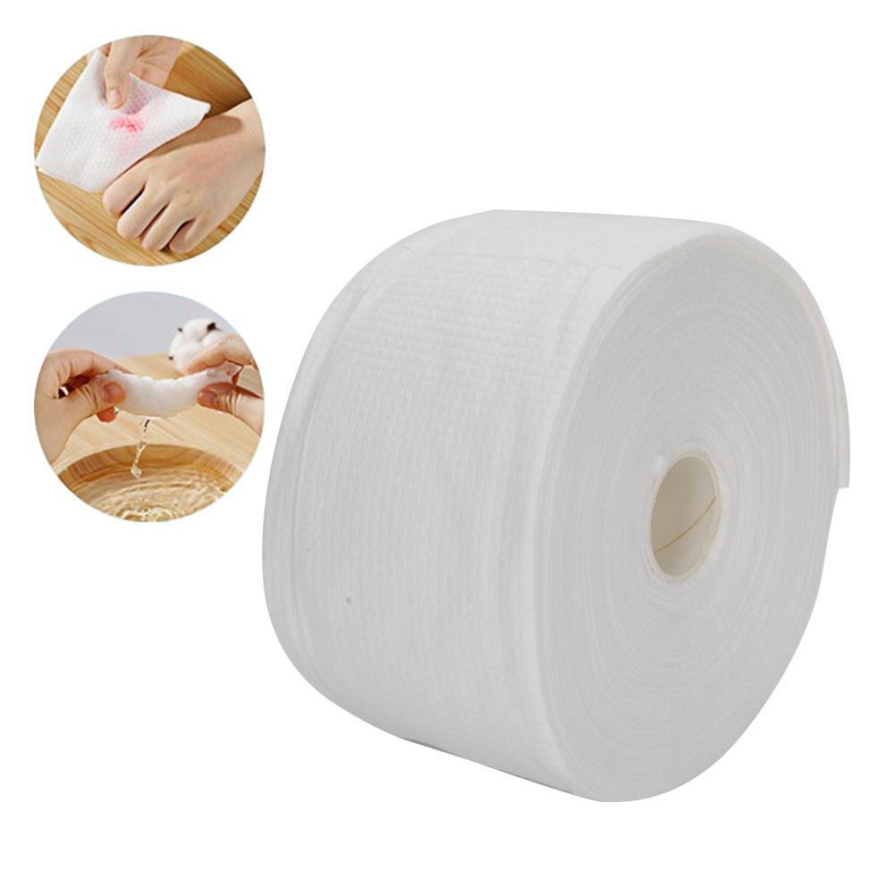 Disposable Cotton Face Towel Facial Cleansing Roll Paper Tissue Soft SkinFriendly