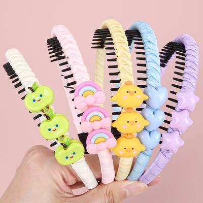 1/15 Stück Mädchen Stirnband Niedliches Liebesherz Gezahnte Haarbänder Kinder Kinder Schöne Haardekoration Haarreifen Mode Haaraccessoire