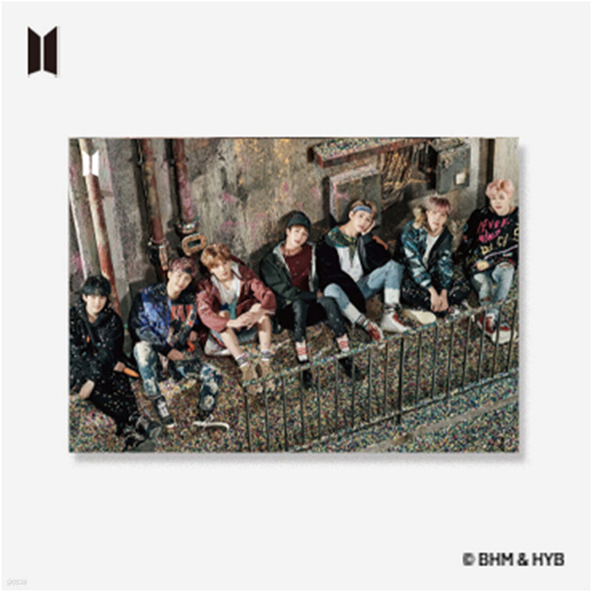 

[BTS - YOU NEVER WALK ALONE] Lenticular Postcard [group ver.]